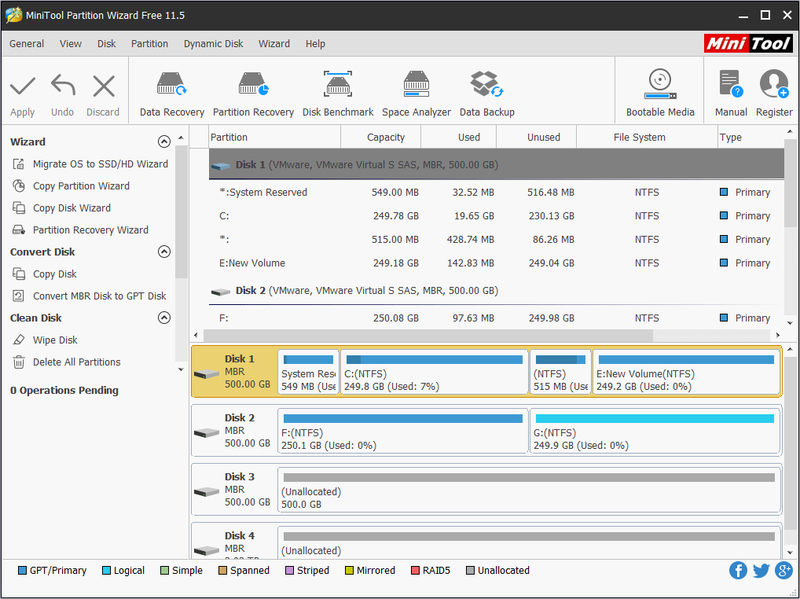 MiniTool Partition Wizard