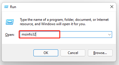 öppet systeminformation Windows 11