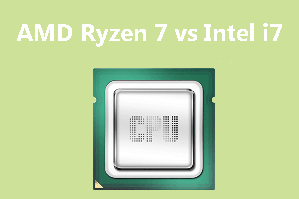 Ryzen 7 contro i7