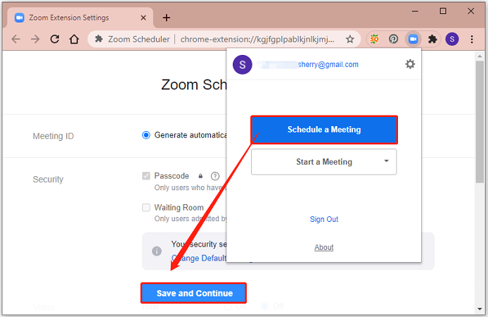 brug Zoom Scheduler