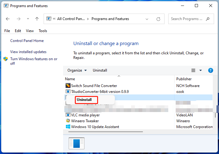 verwijder Teamviewer