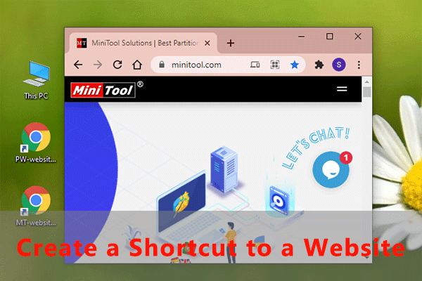 hoe maak je een snelkoppeling naar een website