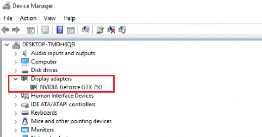 controleer GeForce GPU