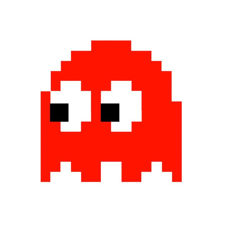Fantôme rouge de Mme Pacman