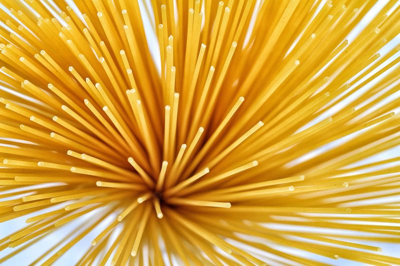 Photo de spaghettis secs