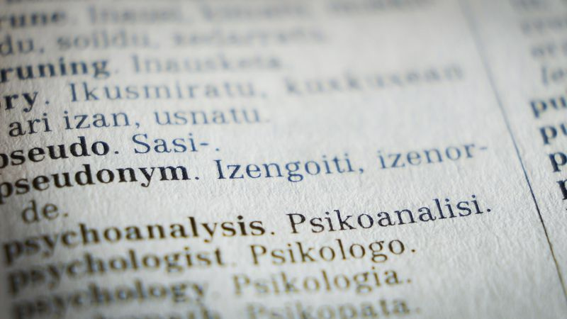 Un dictionnaire anglais-basque