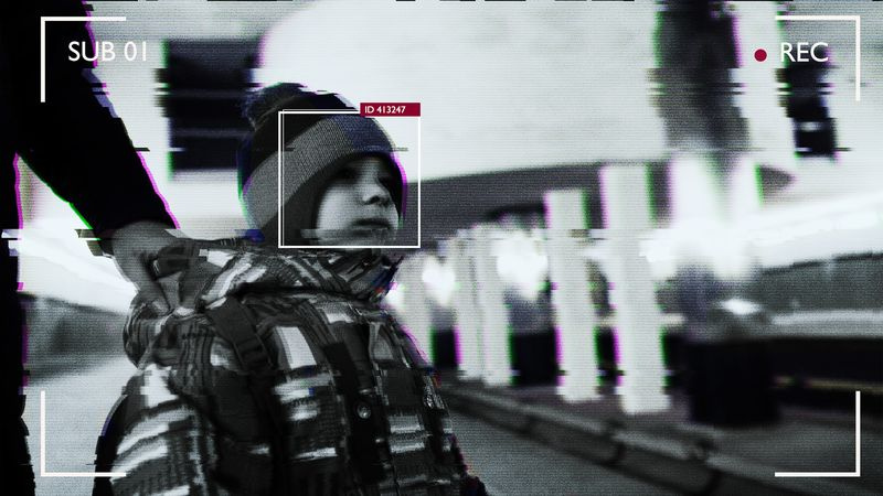 concept pour les enfants de la base de données de reconnaissance faciale
