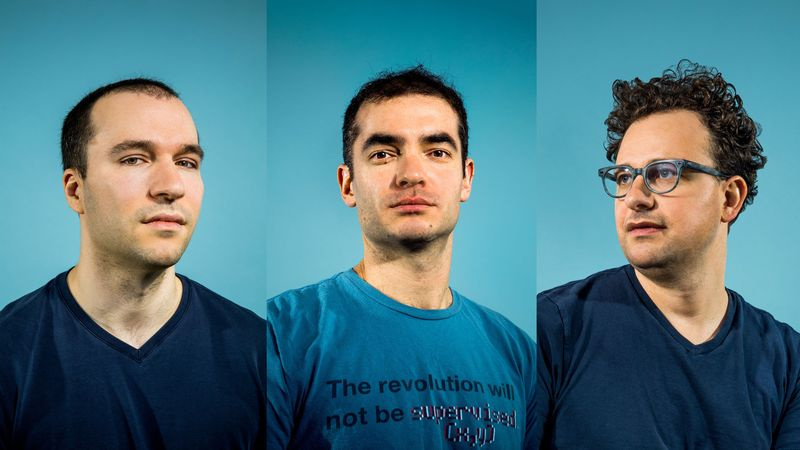 Greg Brockman, co-fondateur et CTO ; Ilya Sutskever, co-fondateur et scientifique en chef ; et Dario Amodei, directeur de recherche.