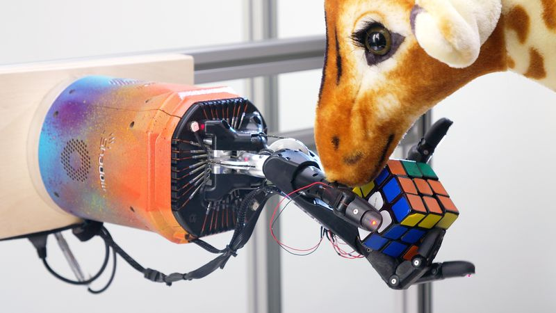 Dactyl étant poussé par