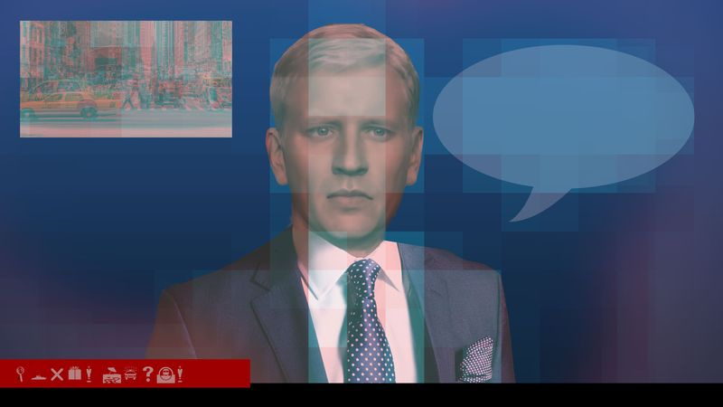 présentateur de nouvelles deepfake