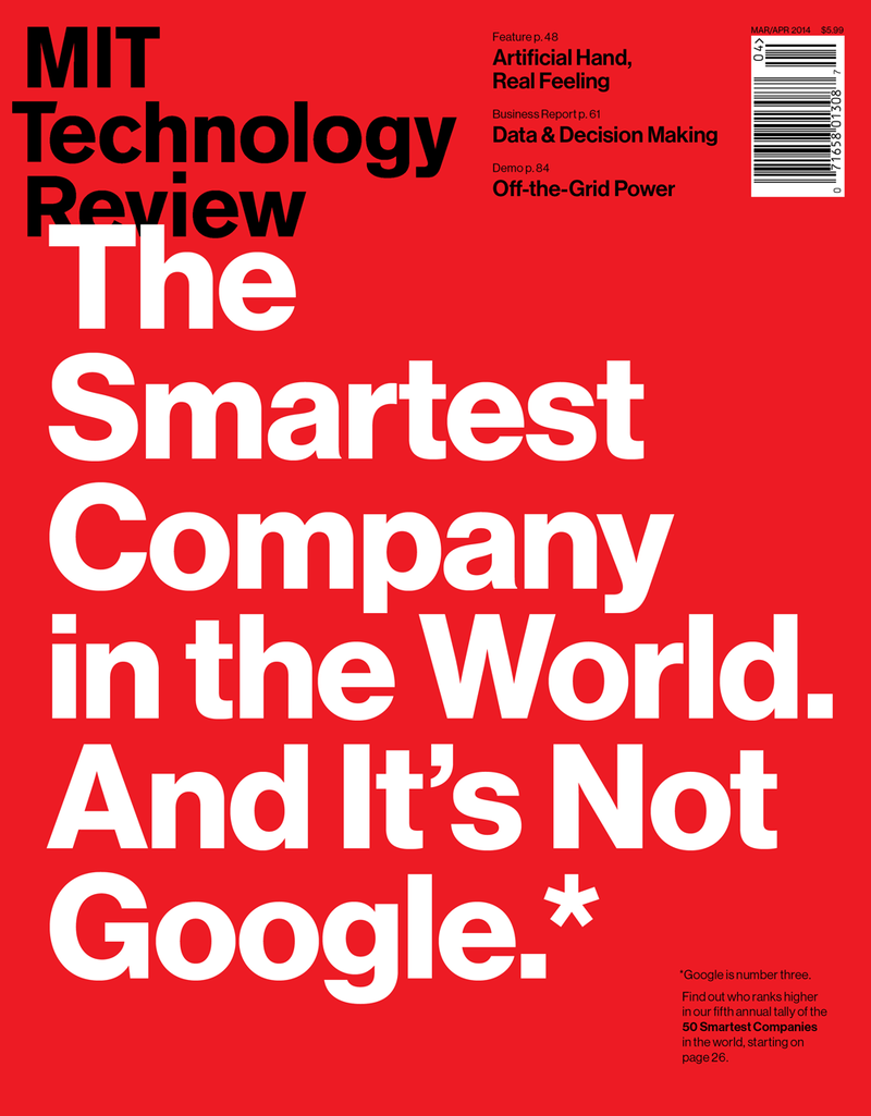 50 entreprises les plus intelligentes 2014