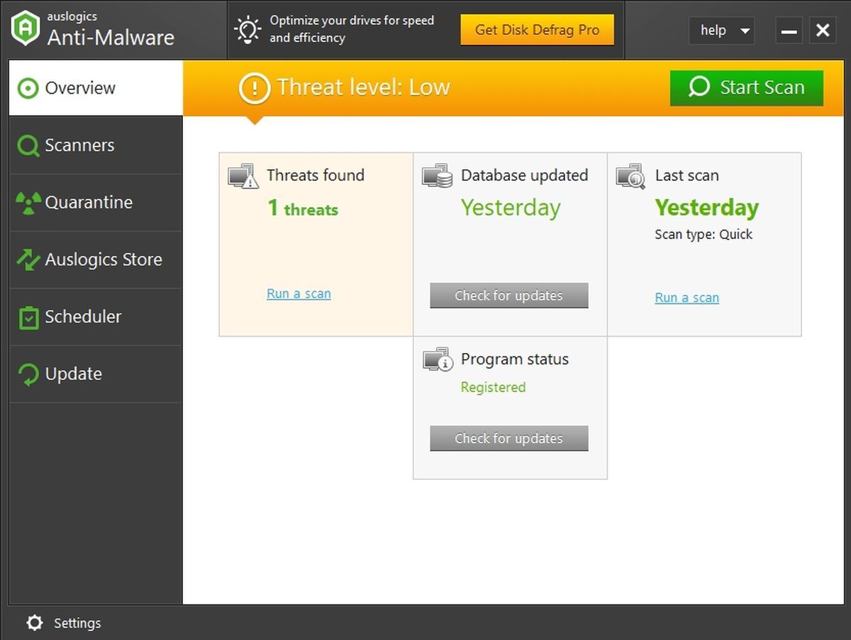 Rimuovi il malware dal tuo sistema per riparare il tuo Windows Update.