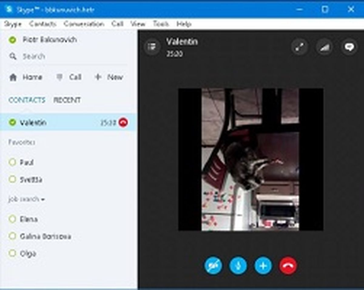Miksi video on ylösalaisin viimeisen Skype-päivityksen jälkeen?