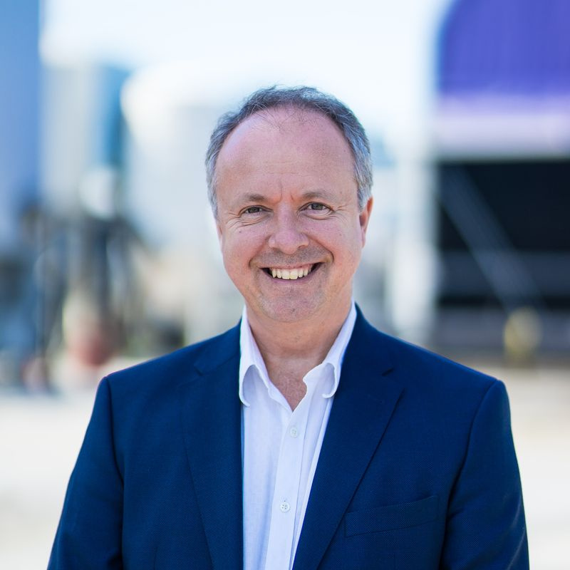 Steve Oldham, Geschäftsführer von Carbon Engineering.