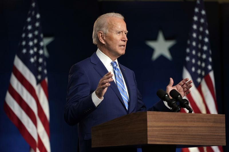 Le candidat démocrate à la présidentielle Joe Biden s