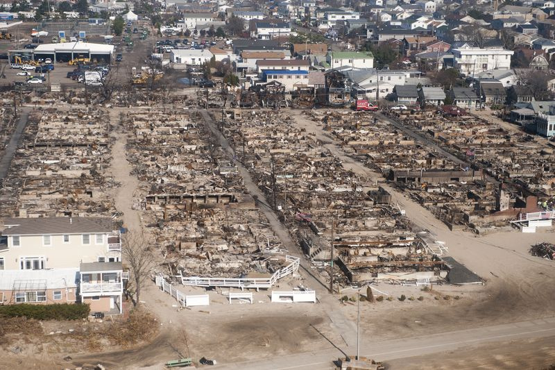 Breezy Point nach dem Hurrikan Sandy