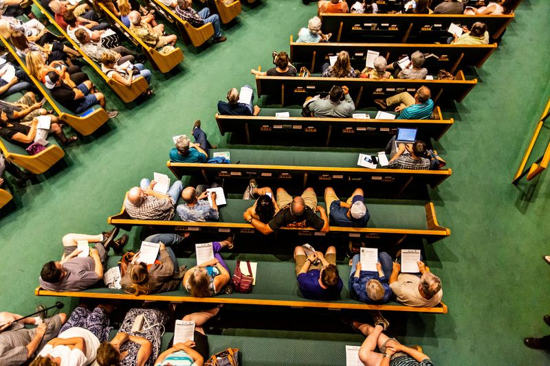 Foto von der Bürgerversammlung