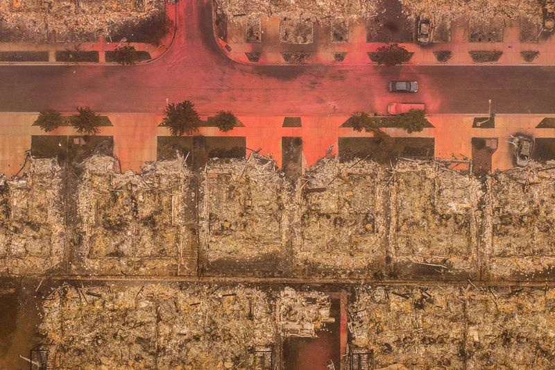 Waldbrand-Nachwirkungen aus der Luft