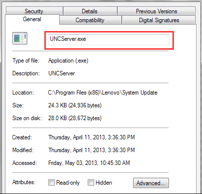 UNC-server