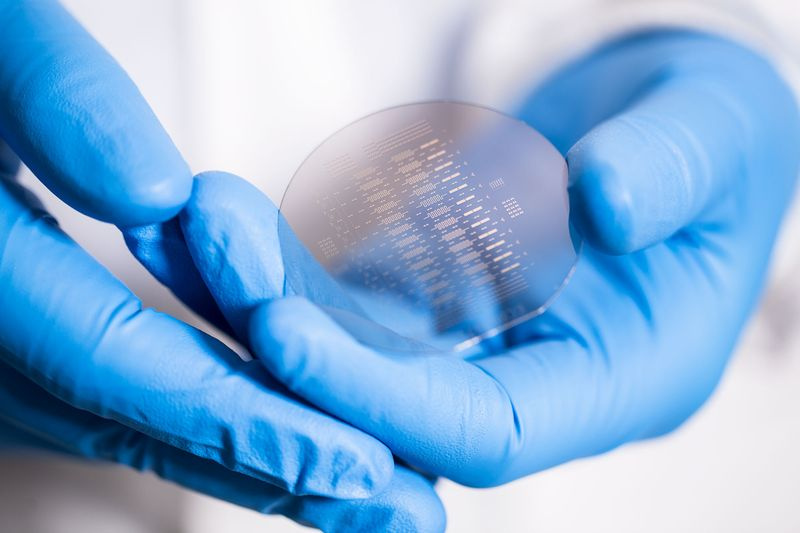 Wafer pour générer des qubits