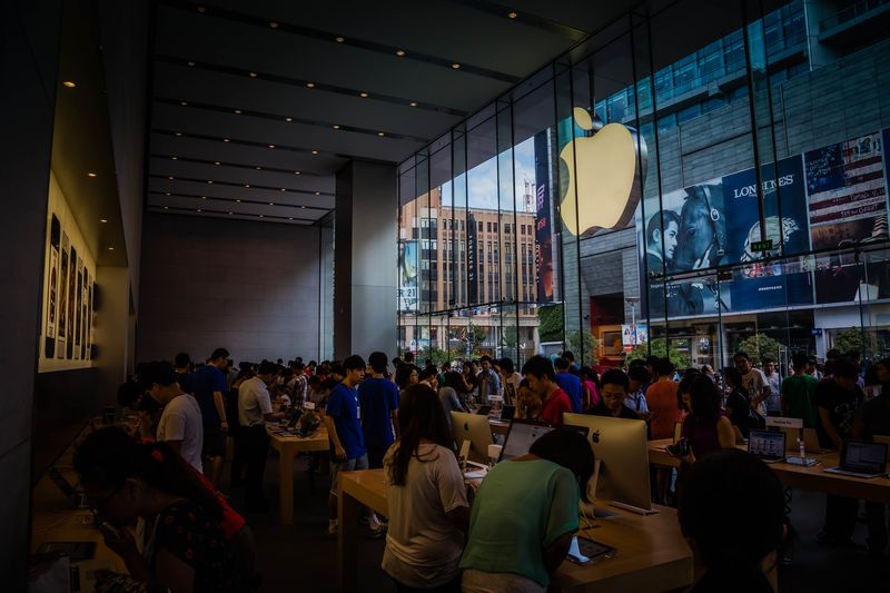 Ein Apple-Store in Shanghai. Foto: Richard Schneider CC BY NC 2.0