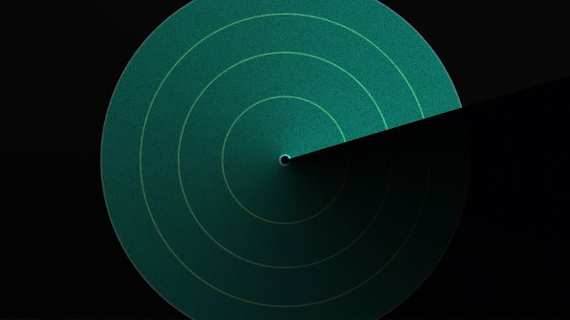 Illustration conceptuelle du radar