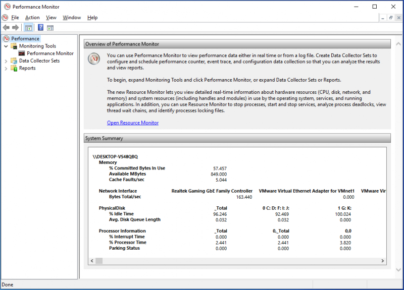 Performance Monitor