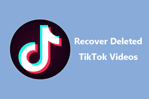 изтрити видеоклипове в TikTok