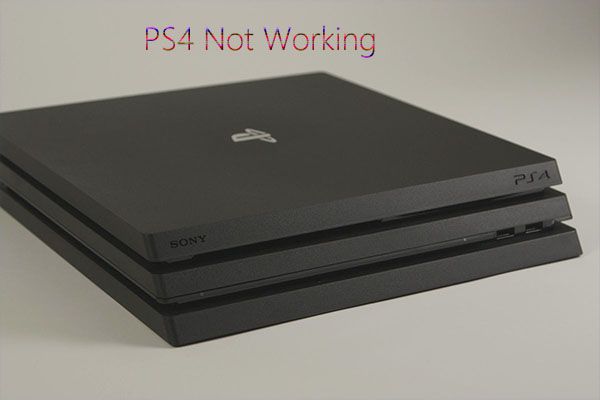 ps4 werkt niet miniatuur