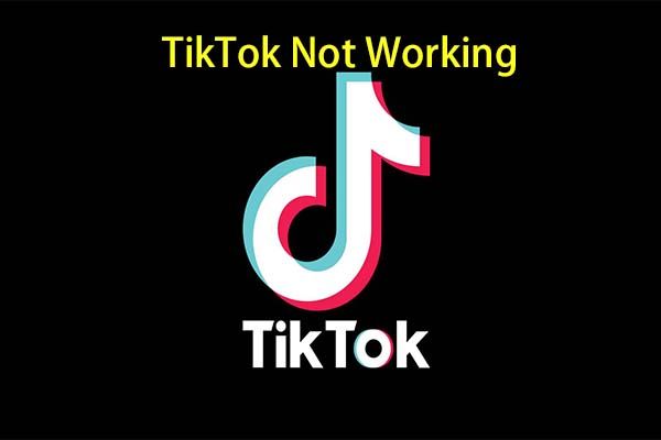 tiktok werkt niet thumbnail