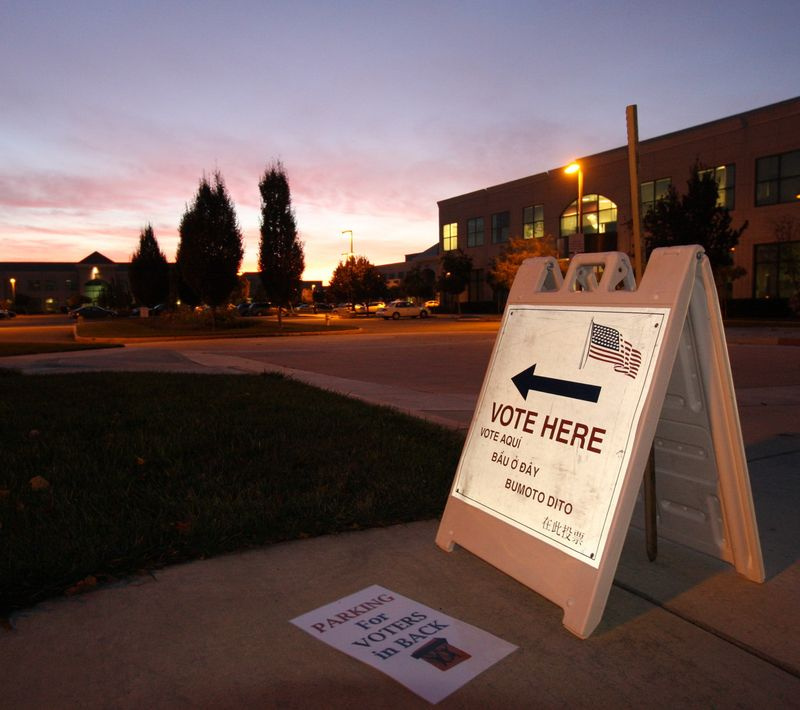 Election Day 2008, North San Jose von Shayan (USA) ist lizenziert unter CC BY 2.0