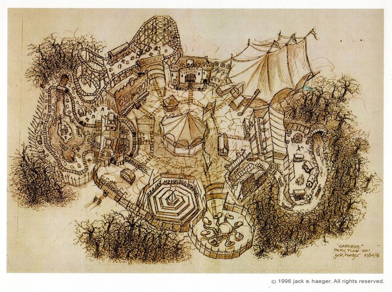 Concept art immaginando una vista dall