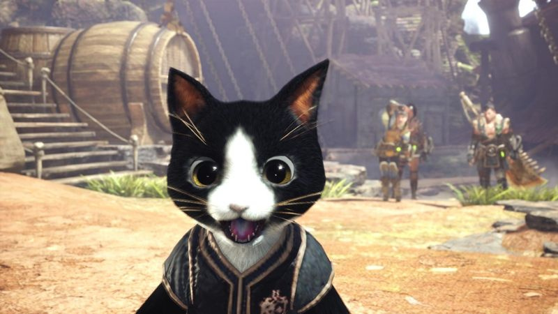 En Palico fra Monster Hunter World