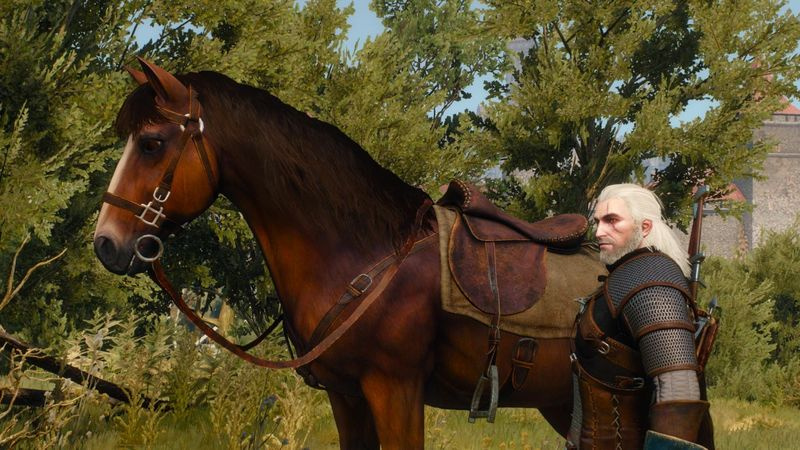 Roach i The Witcher 3: Wild Hunt