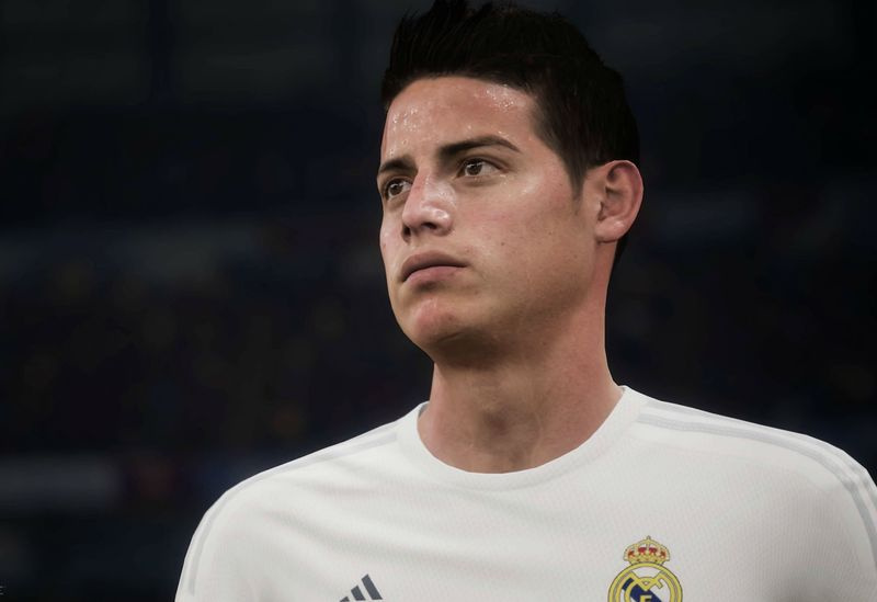 James Rodriguez er en af ​​fire spillere, der