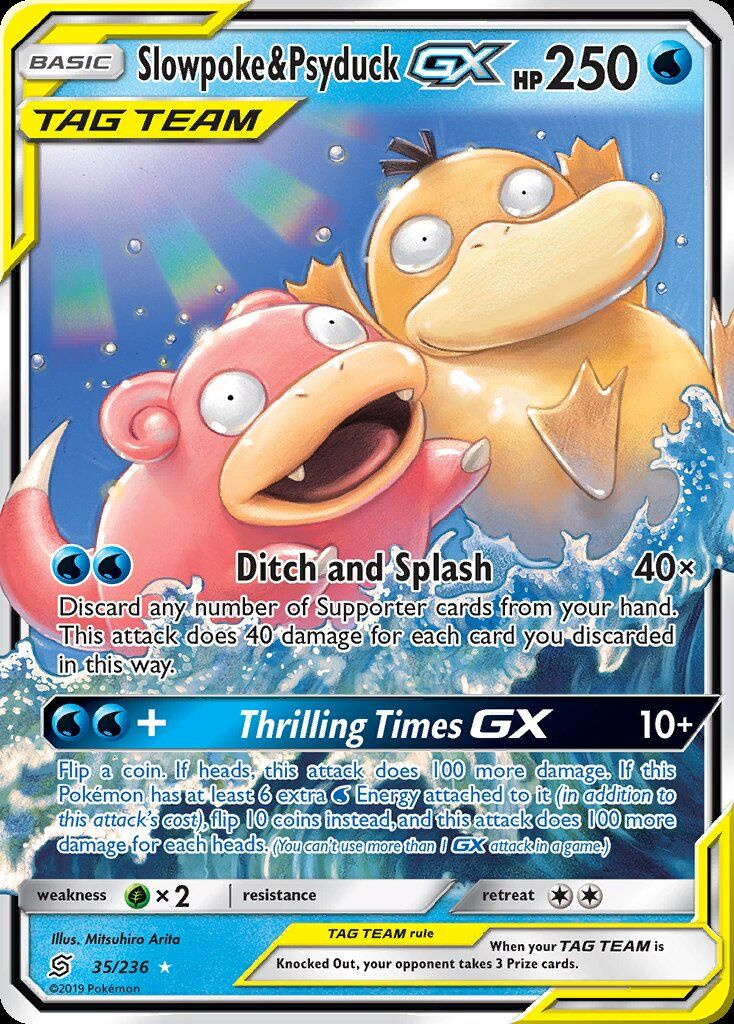 Psyduck & Slowpoke Tag Team