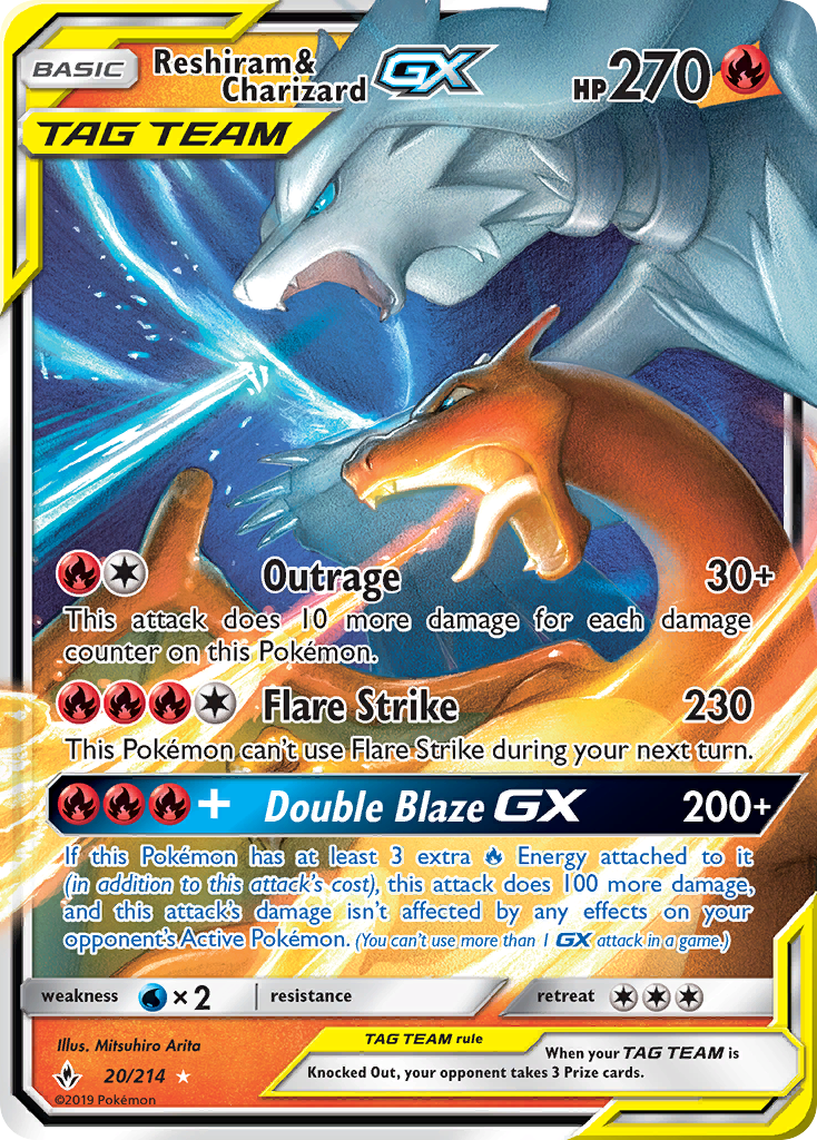 Reshiram & Charizard Tag Team