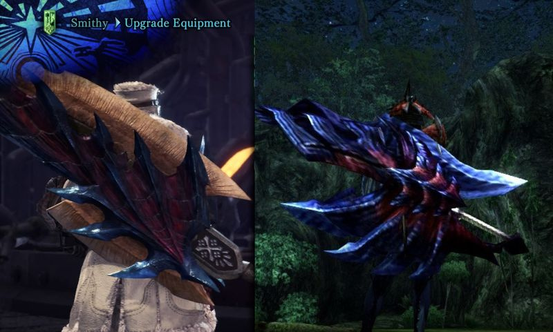 De Glavenus-switchaxe in Iceborne en Generations Ultimate. Kijk hoe ze mijn jongen hebben afgeslacht.