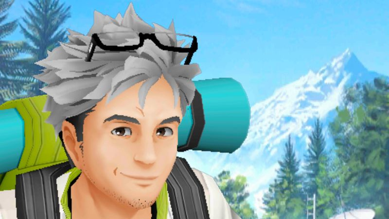 Professor Oak in Pokemon Go