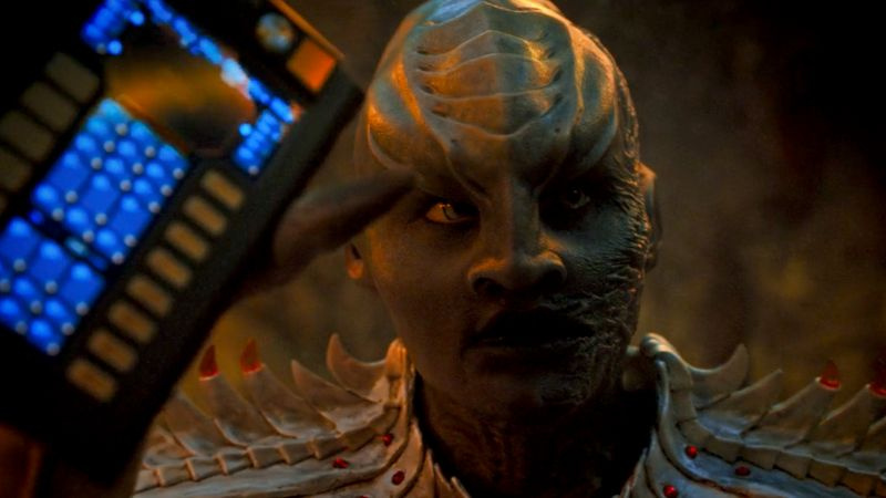 Een afbeelding van het einde van Star Trek Discovery seizoen 1