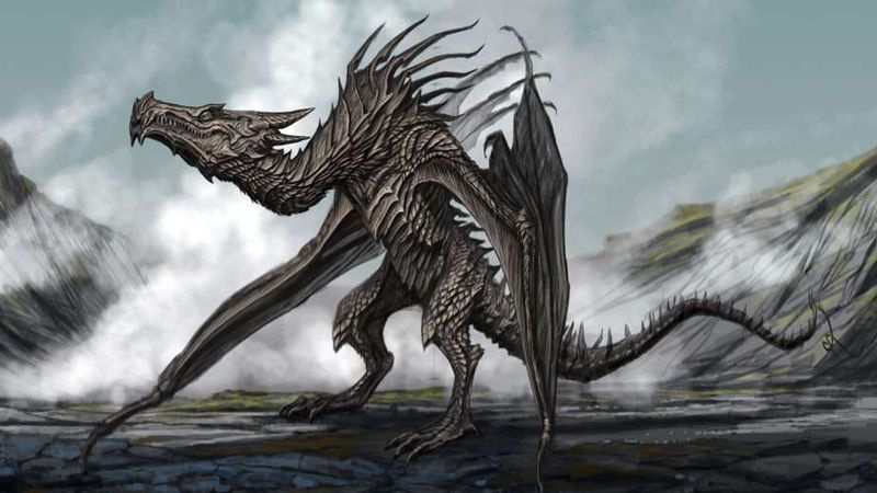 Adam Adamowiczin Skyrim-konseptitaidetta