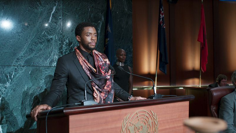 Et billede fra Black Panther-slutningen