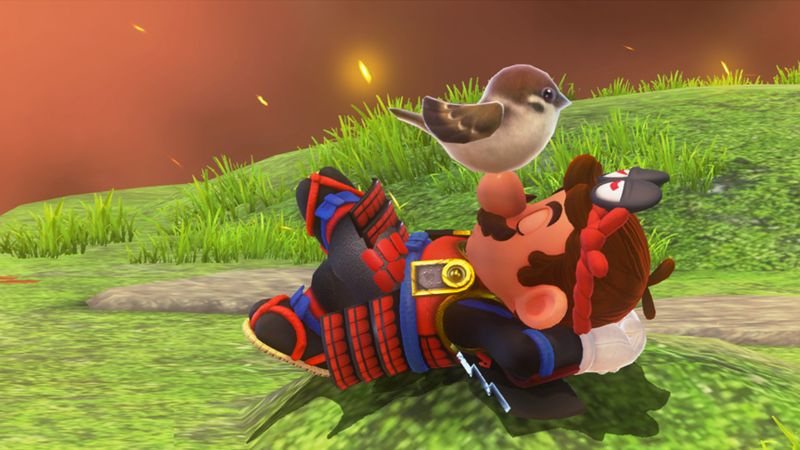 Passeri marroni nel regno di Bowser