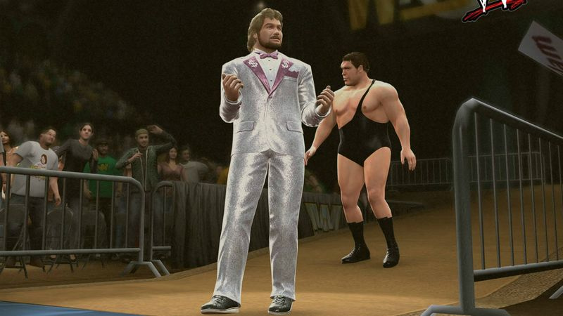 Kuvakaappaus WWE 2K14:stä