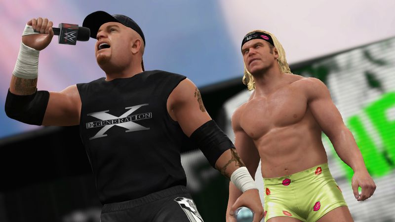 Kuvakaappaus WWE 2K17:stä