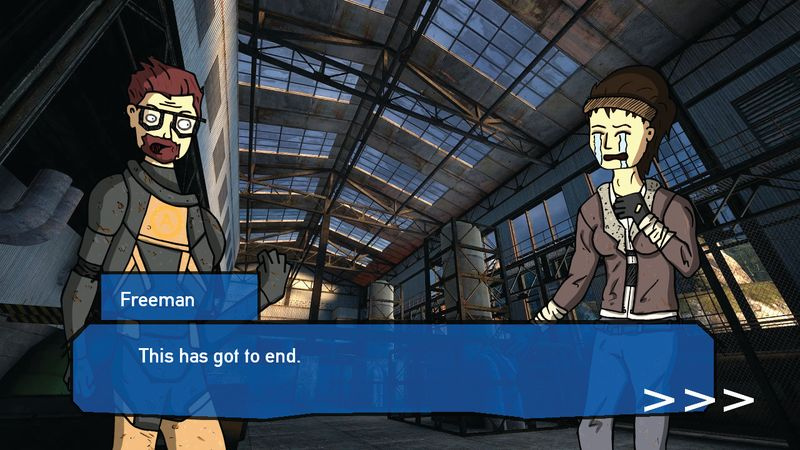 Gordon Freeman: Rational Man er en skabelse af Half Life 3 game jam.