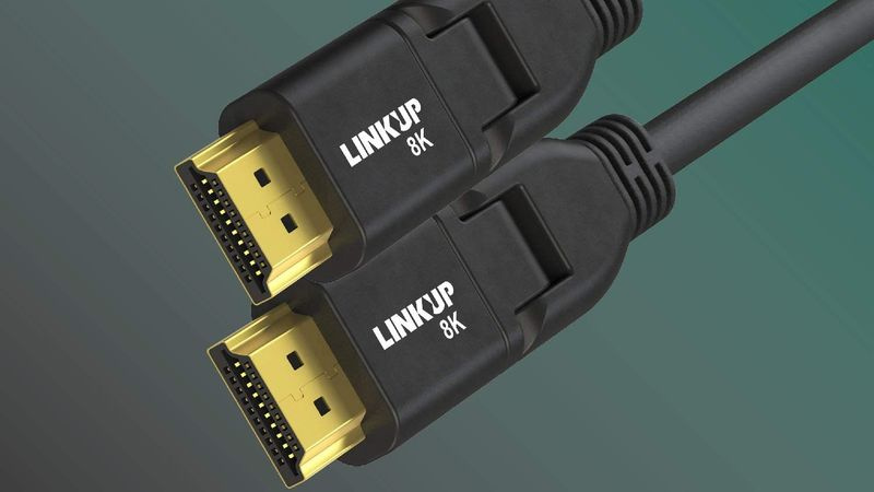 LINKUP HDMI 2.1-Kabel mit drehbarem Winkelanschluss