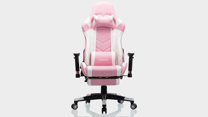 Sedia da gioco rosa Ohaho
