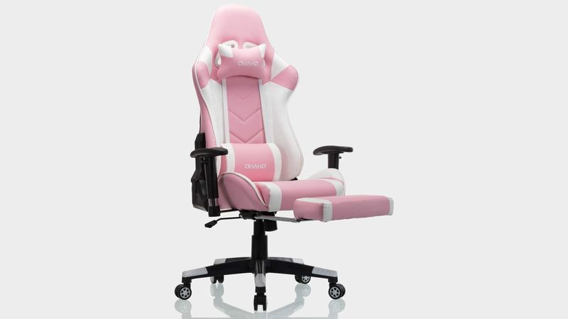 Sedia da gioco rosa Ohaho
