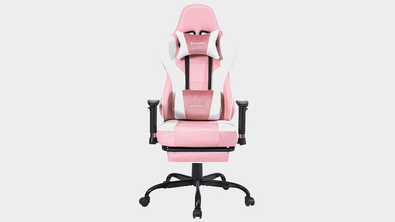 Sedia da gioco rosa Von Racer